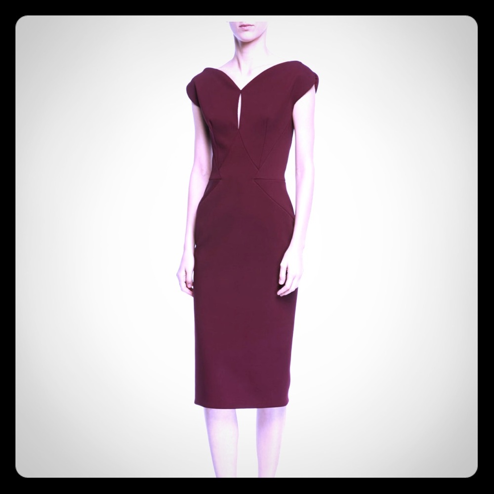 Zac Posen African violet brand new dress size 6